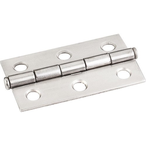 2-1/2" x 1-1/2" Swaged Butt Hinge in Stainless Steel