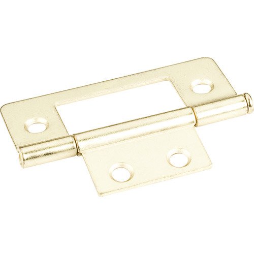 4 Hole 3" Loose Pin Non-mortise Hinge in Polished Brass