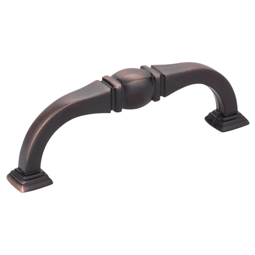 4 3/8" Overall Length Cabinet Pull in Brushed Oil Rubbed Bronze