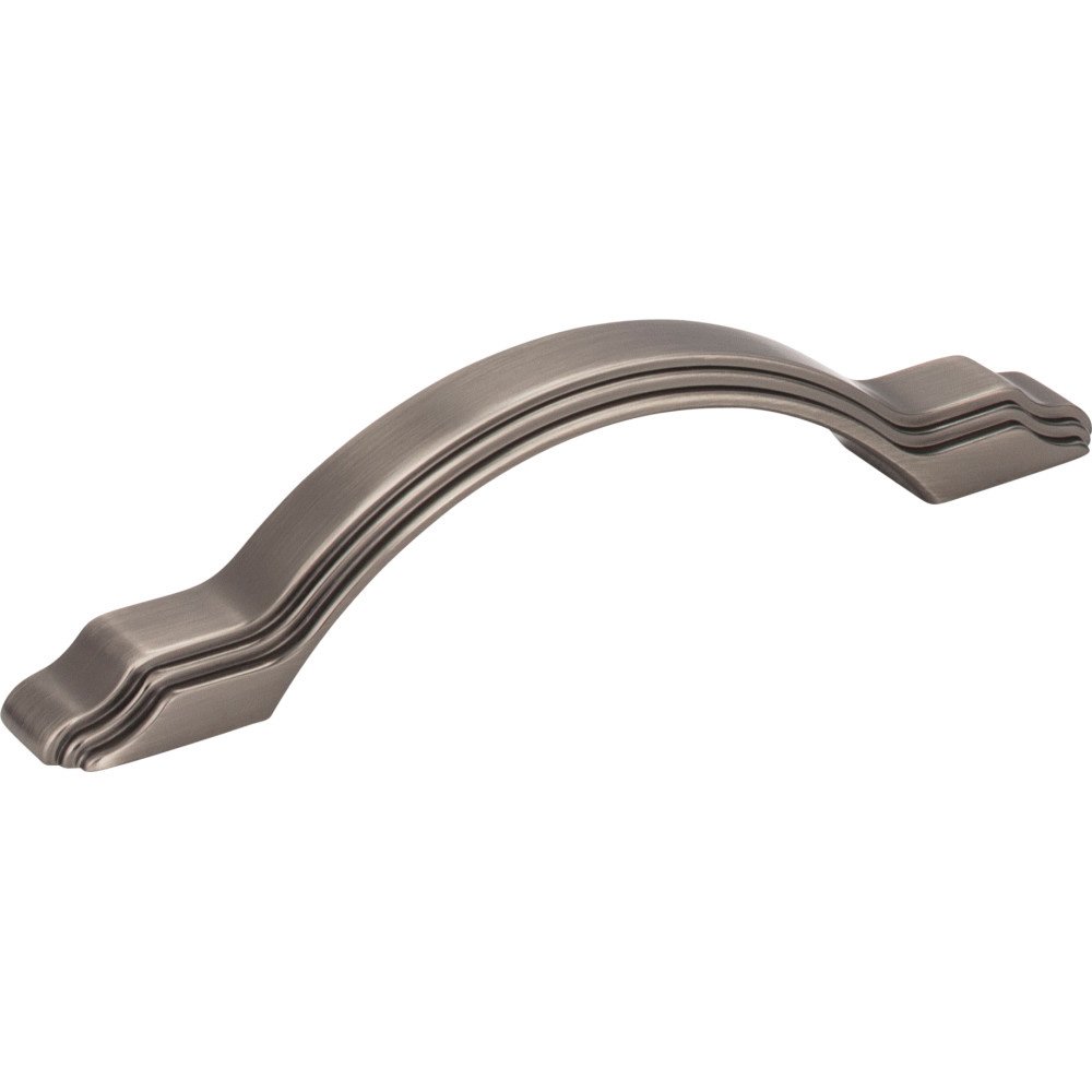 96mm Centers Cabinet Pull in Brushed Pewter
