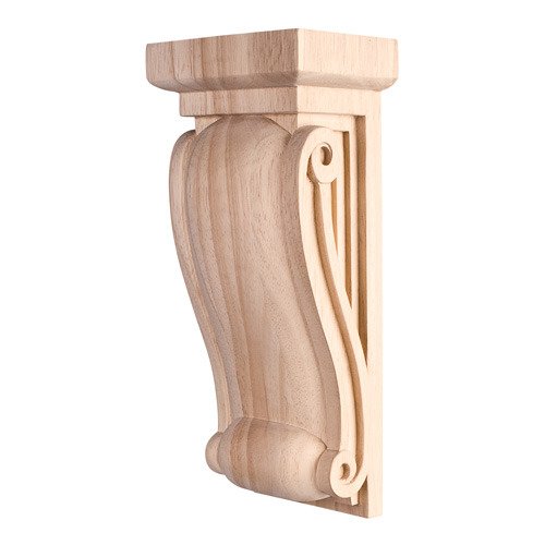 Small Neo Gothic Traditional Corbel in Cherry Wood