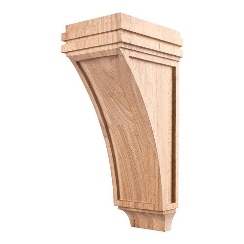14" Mission Corbel in Maple Wood