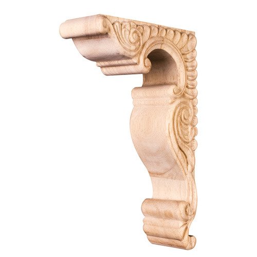 10" Basque Traditional Corbel in Hard Maple Wood