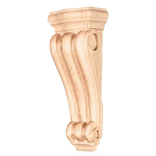 Low Profile Traditional Corbel in Cherry Wood