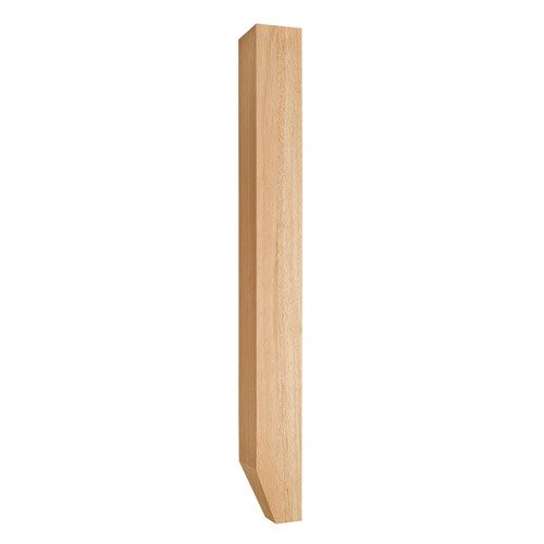 3 1/2" x 35 1/2" x 3 1/2" Tapered Transitional Post Shaker in Alder Wood