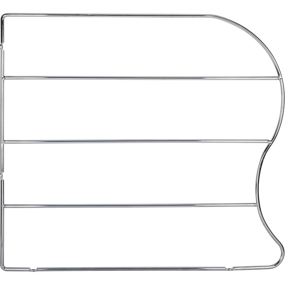 18" tall bakeware organizer perfect for organizing baking sheets in Polished Chrome