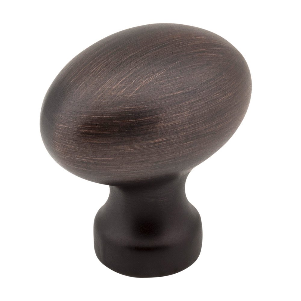 1 3/16" Football Knob in Brushed Oil Rubbed Bronze