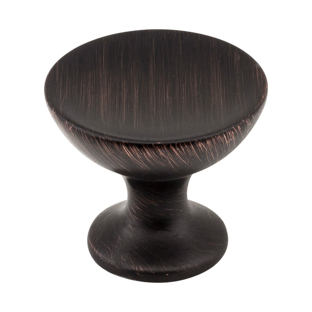 1 3/8" Round Knob in Brushed Oil Rubbed Bronze