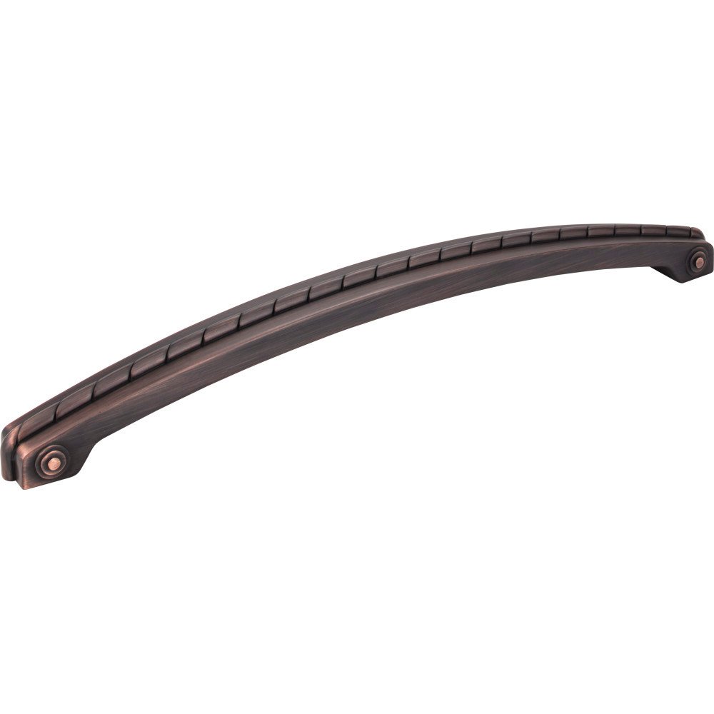 12" Centers Appliance Pull with Rope Detail in Brushed Oil Rubbed Bronze