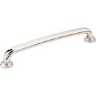 6 1/4" Centers Gavel Pull in Polished Nickel