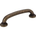 3 3/4" Centers Gavel Pull in Distressed Antique Brass