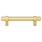 96mm Centers Cabinet Pull in Brushed Gold