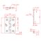 Hardware Resources - (100 PACK) 2-1/2" x 1-11/16" Butt Hinge in Bright White