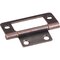 Hardware Resources - (50 PACK) 2" Fixed Pin Flat Back Non-mortise Hinge in Antique Copper