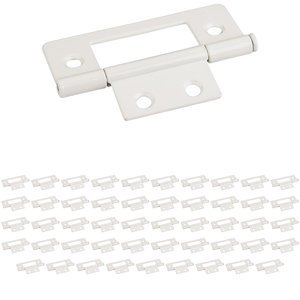 Hardware Resources - (50 PACK) 4 Hole 3" Loose Pin Non-mortise Hinge in Almond