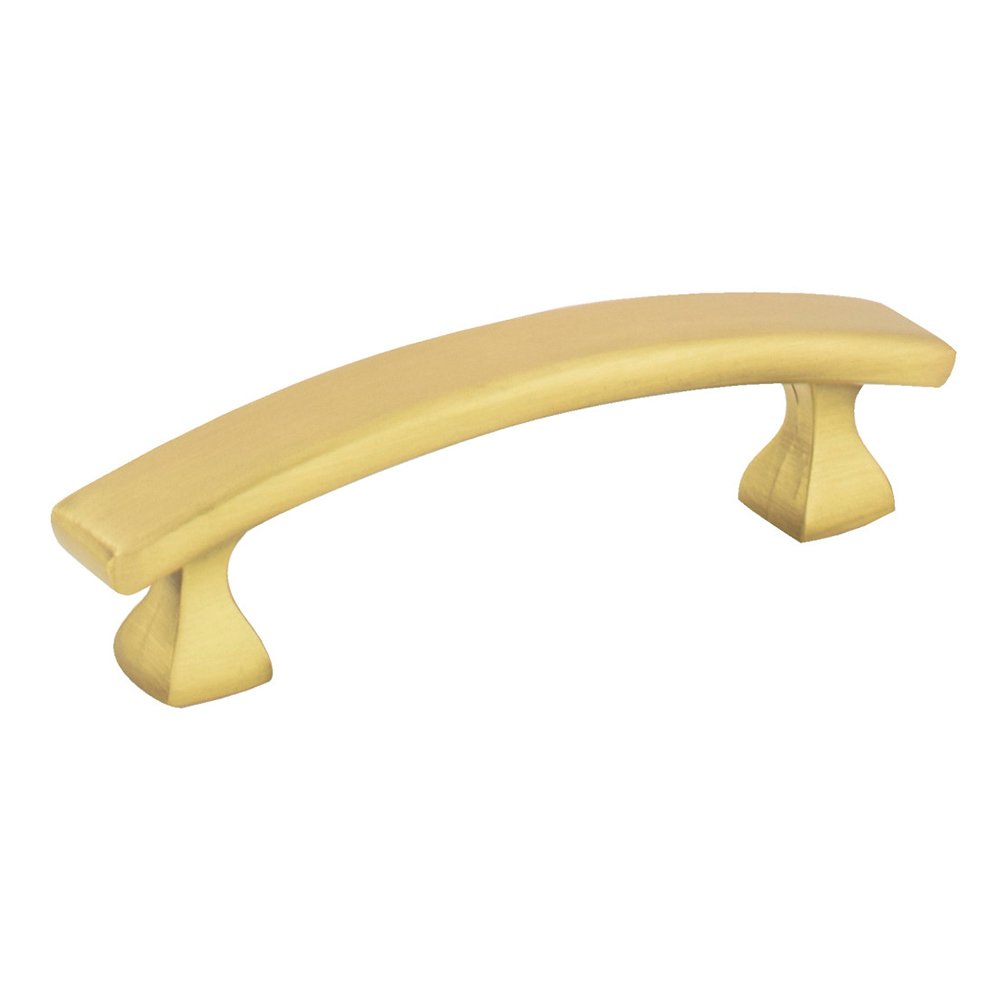 3" Centers Cabinet Pull in Brushed Gold