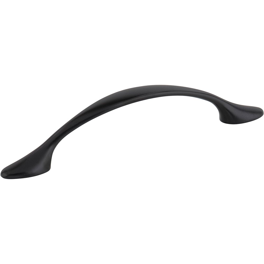 96mm Centers Arched Somerset Cabinet Pull in Matte Black
