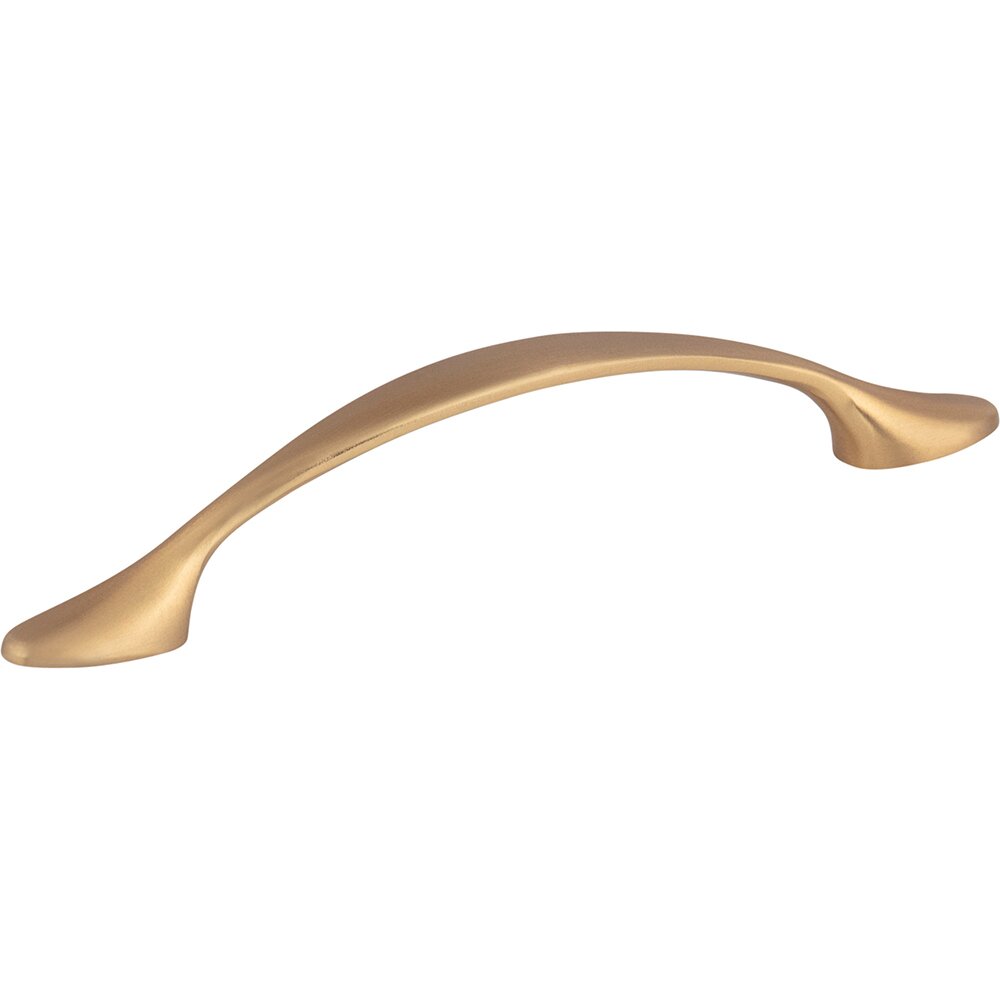 96mm Centers Arched Somerset Cabinet Pull in Satin Bronze