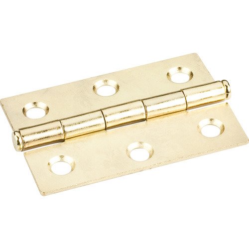 2-1/2" x 1-11/16" Butt Hinge in Polished Brass