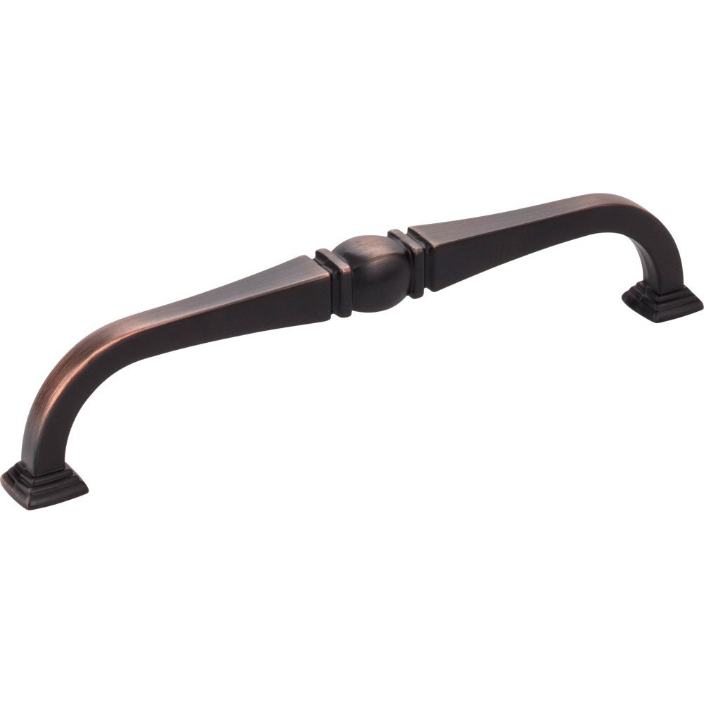 6 15/16" Overall Length Cabinet Pull in Brushed Oil Rubbed Bronze