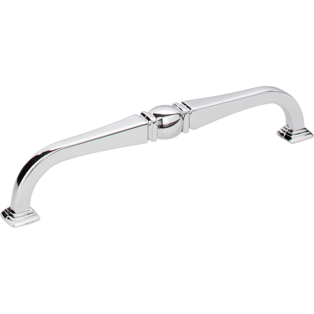 6 15/16" Overall Length Cabinet Pull in Polished Chrome