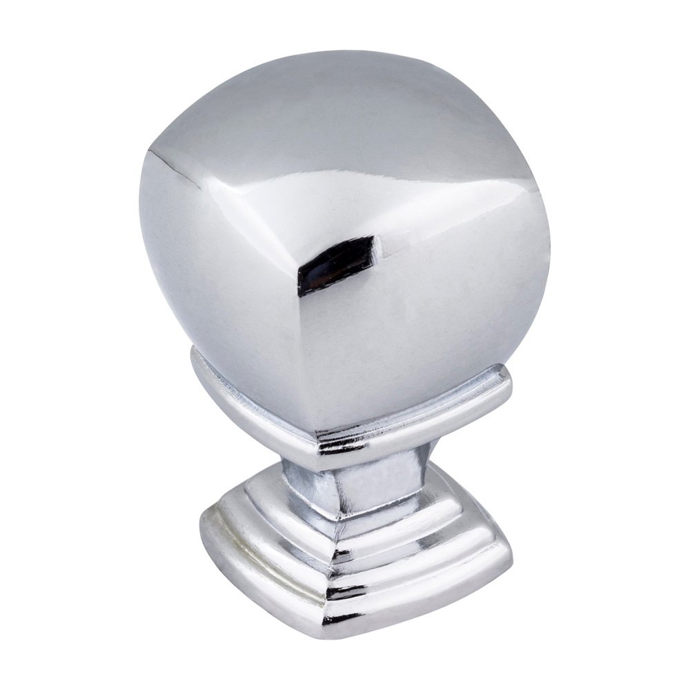 7/8" Overall Length Cabinet Knob in Polished Chrome