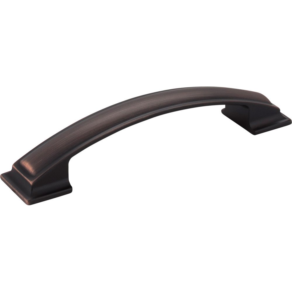 128mm Centers Pillow Cabinet Pull in Brushed Oil Rubbed Bronze