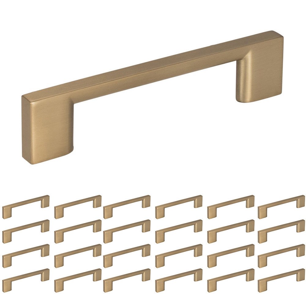 25 Pack of 3 3/4" Centers Pull in Satin Bronze