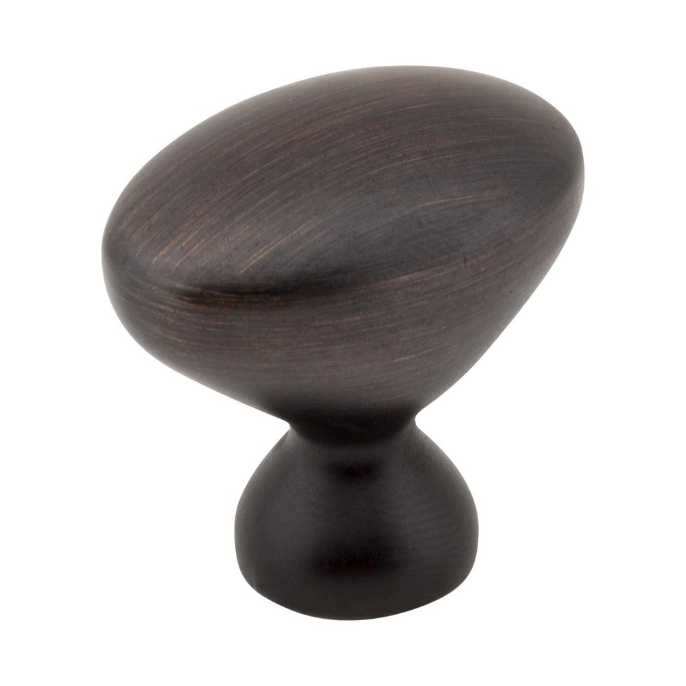 1 1/4" Egg Knob In Brushed Oil Rubbed Bronze