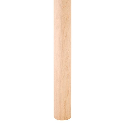 96" x 1-1/2" Column Moulding Half Round Dowel Pattern in Oak Wood