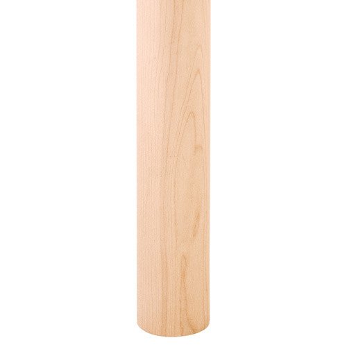 96" x 2" Column Moulding Half Round Dowel Pattern in Poplar Wood
