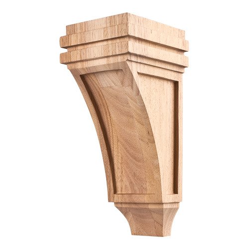 10" Mission Corbel in Maple Wood
