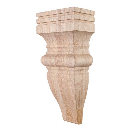 14" Baroque Traditional Corbel in Cherry Wood