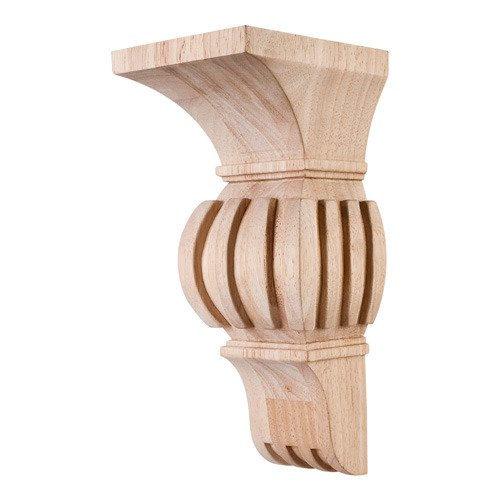 10" Reed Arts & Crafts Corbel in Cherry Wood