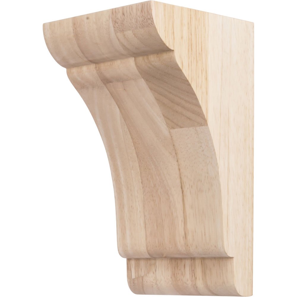 5" x 6" x 10" Transitional Corbel in Hard Maple Wood