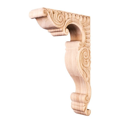14" Basque Traditional Corbel in Hard Maple Wood