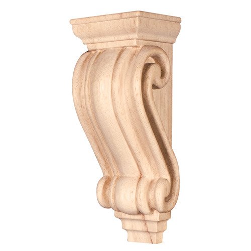 7" Traditional Corbel in Cherry Wood