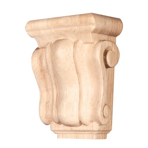 4 1/4" Traditional Corbel in Hard Maple Wood