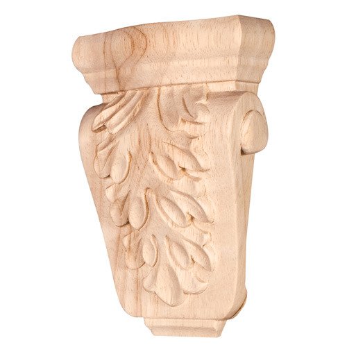 5 1/2" Acanthus Traditional Corbel in Cherry Wood