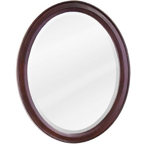 22" x 27 1/4" Mirror in Mahogany with Beveled Glass