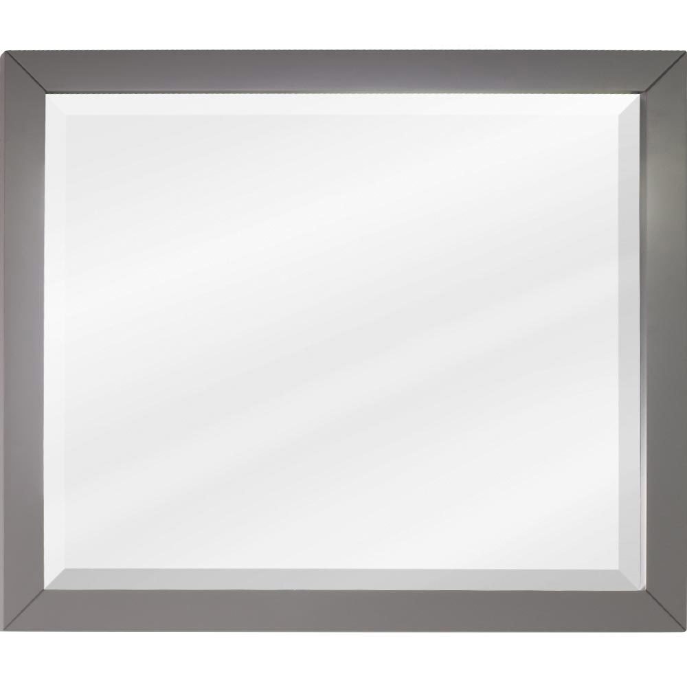Mirror 33" x 28" in Grey