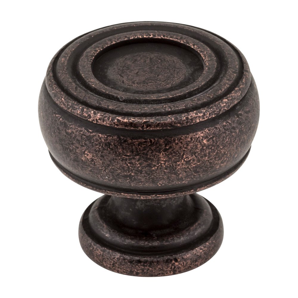 1 3/16" Diameter Gavel Knob in Distressed Oil Rubbed Bronze