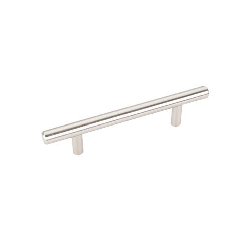 3 3/4" Centers Stainless Steel Hollow Bar Pull with Beveled Ends in Stainless Steel