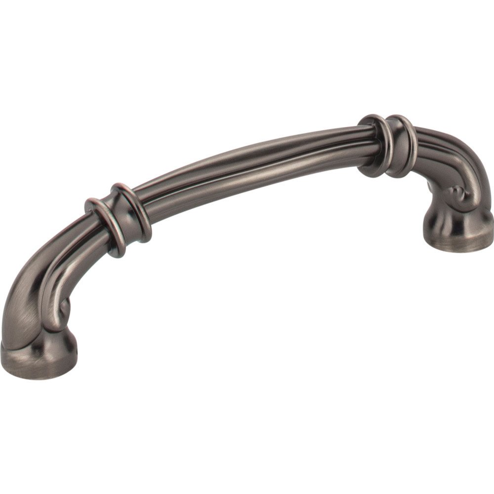 3 3/4" Centers Lafayette Pull in Brushed Pewter