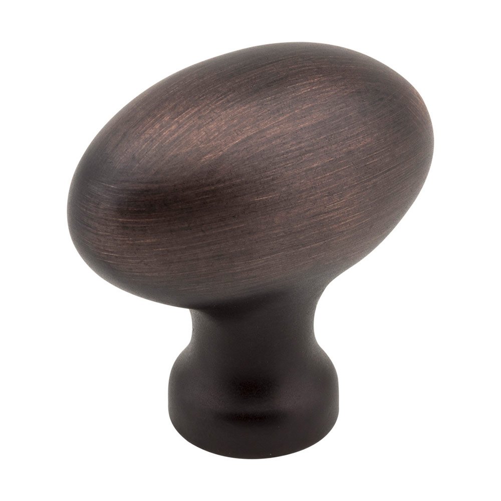 1 9/16" Football Knob in Brushed Oil Rubbed Bronze