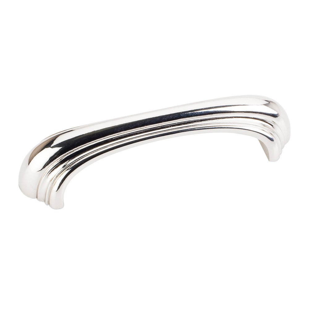 3 3/4" Centers Decorative Pull in Polished Nickel