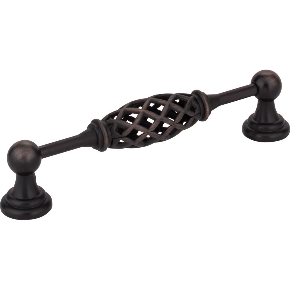 5" Centers Bird Cage Pull in Brushed Oil Rubbed Bronze