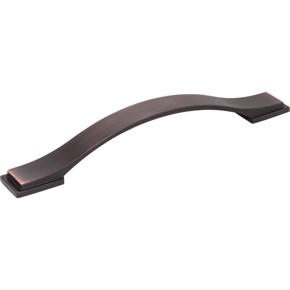 6 1/4" Centers Strap Pull in Brushed Oil Rubbed Bronze