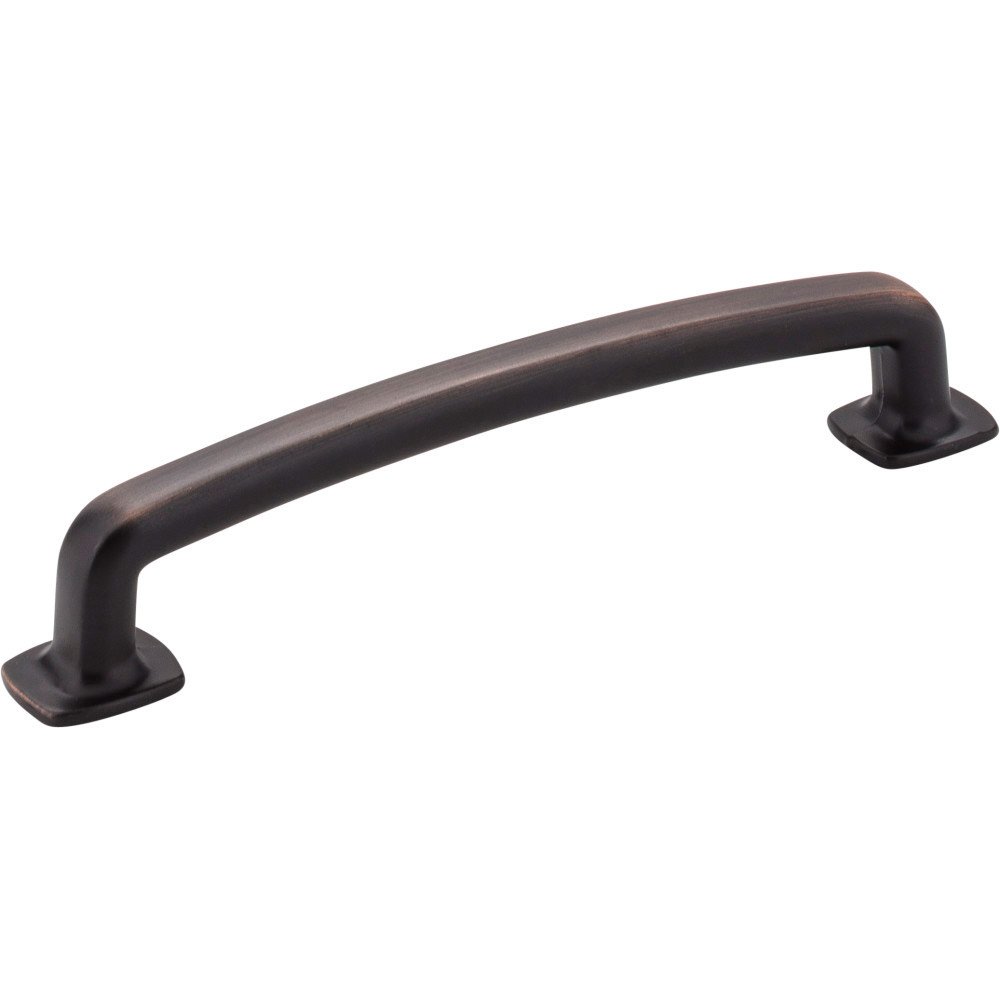 5" Centers Forged Look Flat Bottom Pull in Brushed Oil Rubbed Bronze