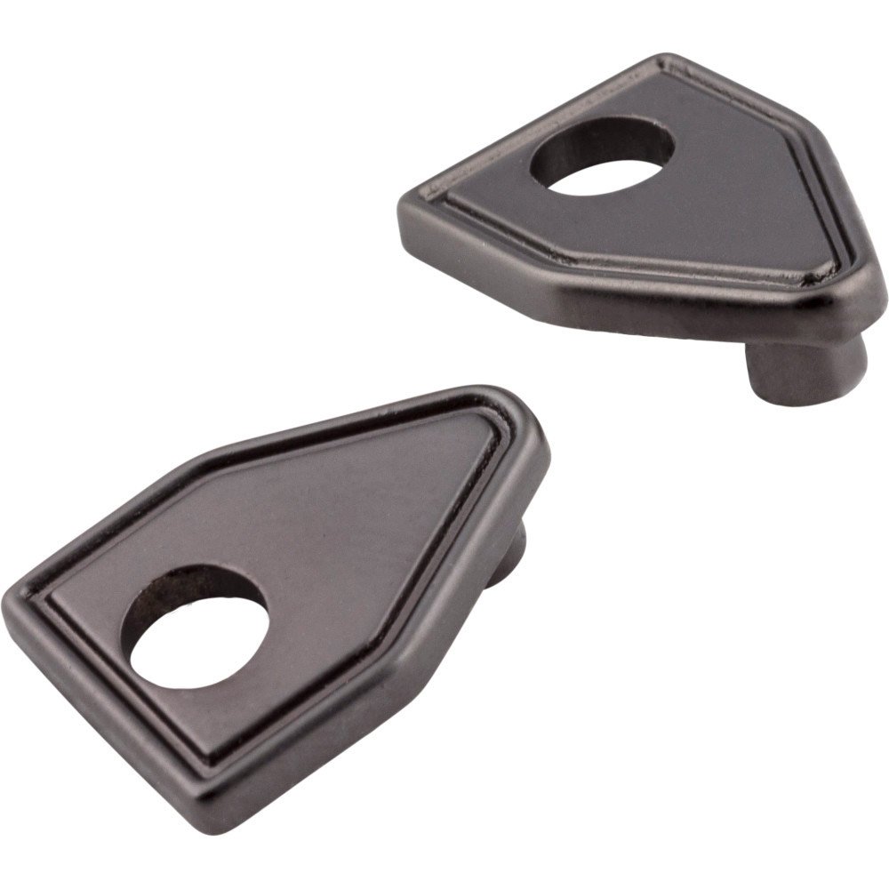 3" to 3 3/4" Transitional Adaptor Backplates in Brushed Pewter